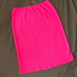 Neon Skirt by American Apparel